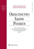 : Orzecznictwo Sądów Polskich - 4/2023