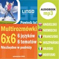 Języki i nauka języków: Multirozmówki 6x6. 6 języków - 6 tematów niezbędnych w podróży - audio kurs