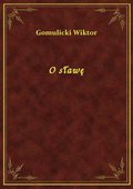 O sławę - ebook
