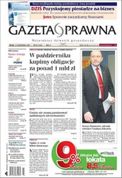 : Dziennik Gazeta Prawna - e-wydanie – 207/2008