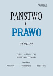 : Państwo i Prawo - e-wydanie – 9/2022
