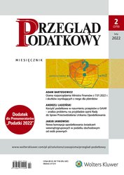: Przegląd Podatkowy - e-wydanie – 2/2022