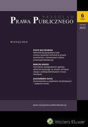 : Przegląd Prawa Publicznego - e-wydanie – 6/2022