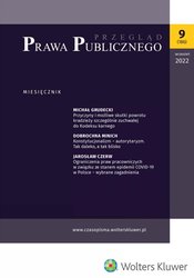 : Przegląd Prawa Publicznego - e-wydanie – 9/2022