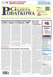 : Gazeta Podatkowa - e-wydanie – 53/2025