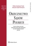 : Orzecznictwo Sądów Polskich - 10/2023