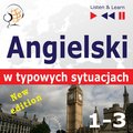 audiobooki: Angielski w typowych sytuacjach. 1-3 - New Edition: A Month in Brighton + Holiday Travels + Business English: (47 tematów na poziomie B1-B2) - audiobook