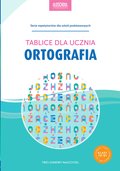 Ortografia. Tablice dla ucznia. eBook - ebook