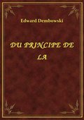 ebooki: Du Principe De La - ebook