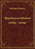 Współczesna młodzież polska : odczyt - ebook