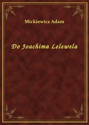 : Do Joachima Lelewela - ebook