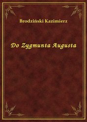 : Do Zygmunta Augusta - ebook