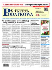 : Gazeta Podatkowa - e-wydanie – 101/2025