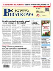 : Gazeta Podatkowa - e-wydanie – 102/2025