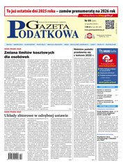 : Gazeta Podatkowa - e-wydanie – 99/2025