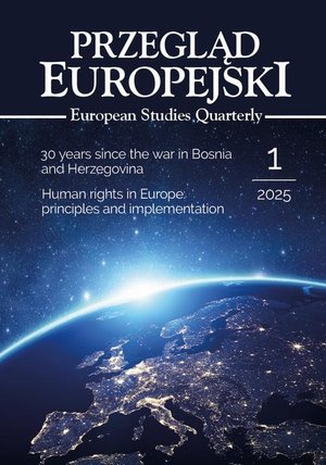 Przegląd Europejski 2025/1. European Studies Quarterly – ebook