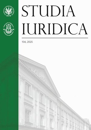 Studia Iuridica, nr 106 – ebook